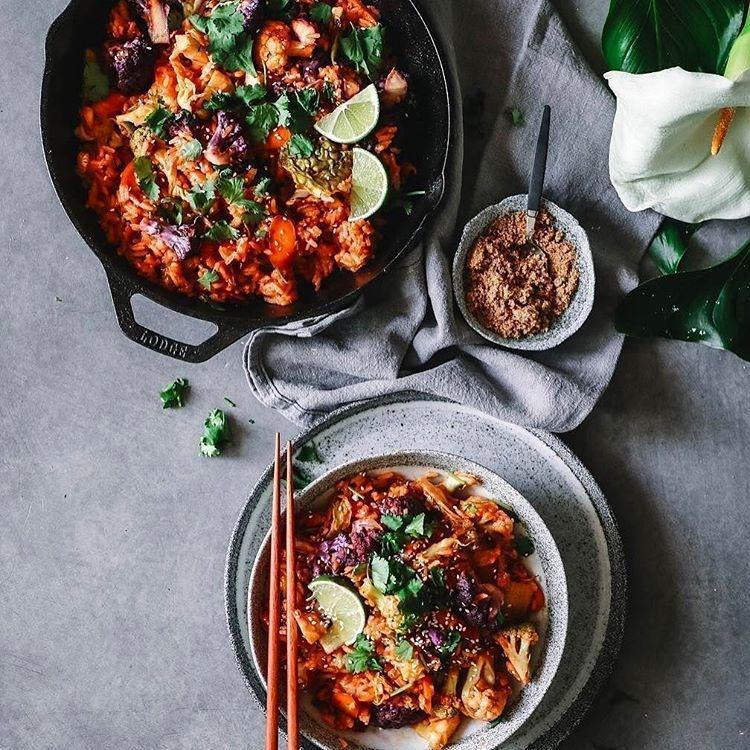 Ginger Fried Rice with Vegetables