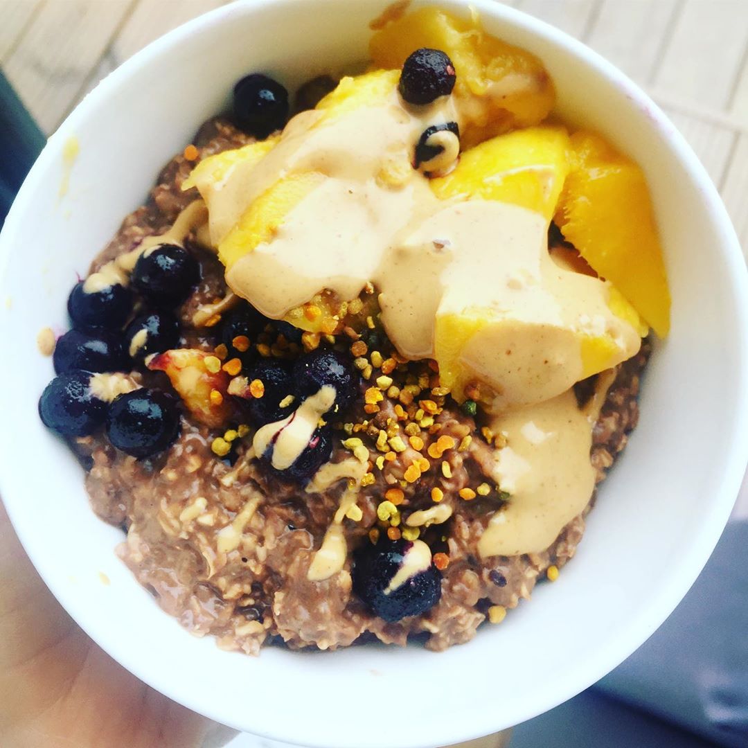Overnight Mocha Chia Oats