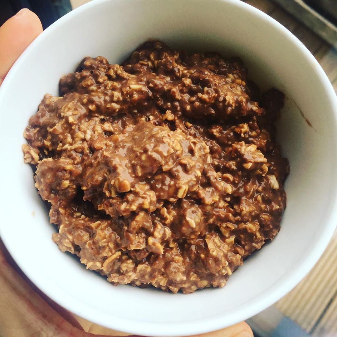Overnight Mocha Chia Oats
