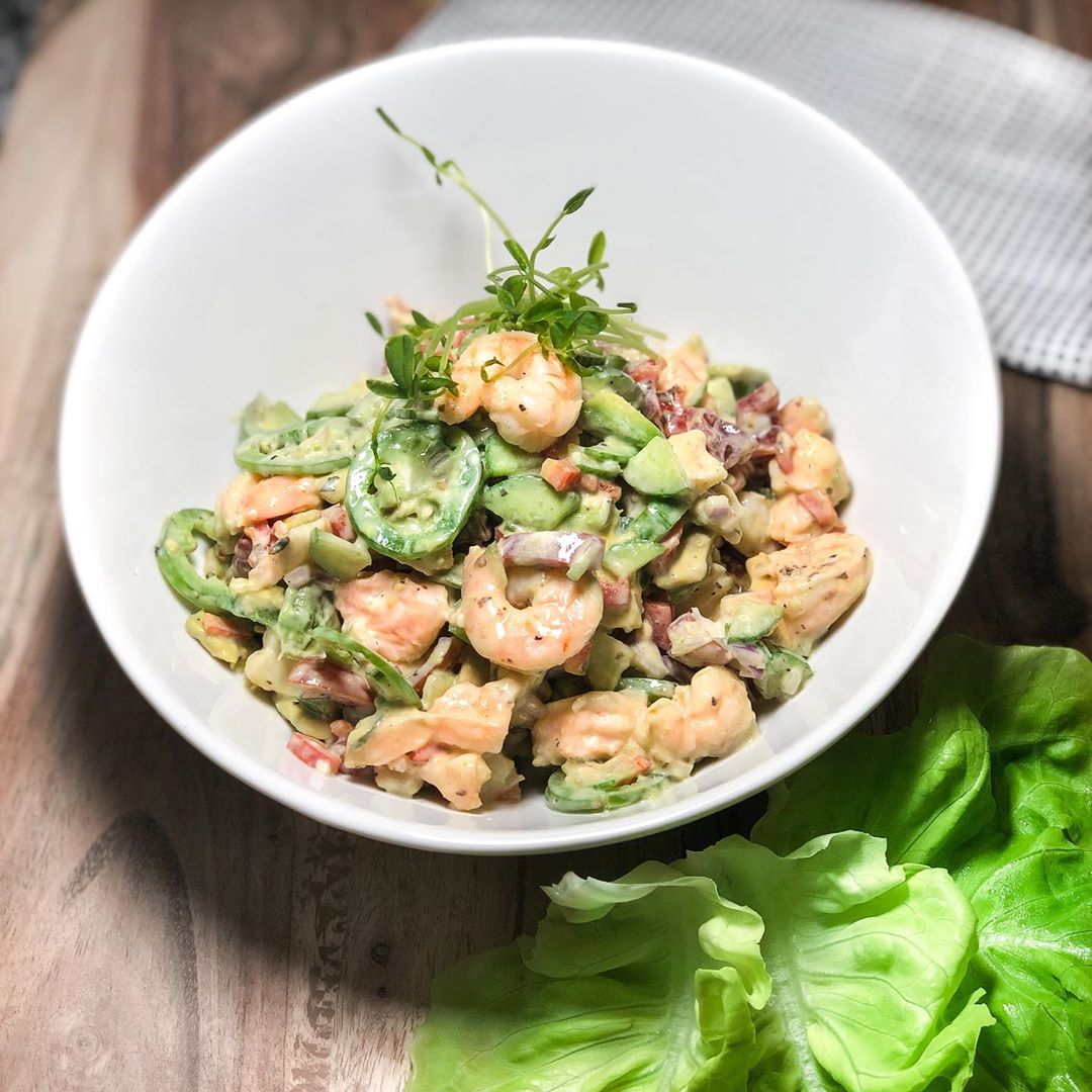 Spicy Shrimp Lettuce Wraps