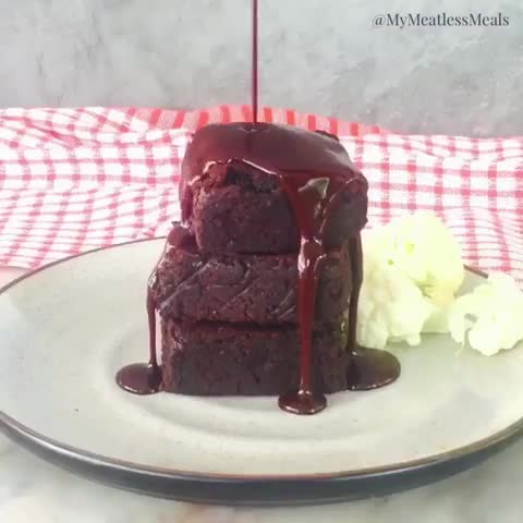 Gluten Free Vegan Cauliflower Fudge Brownies
