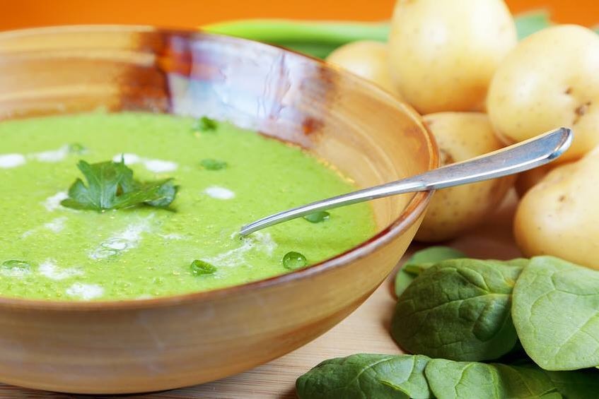 Creamy Coconut and Lime Soup