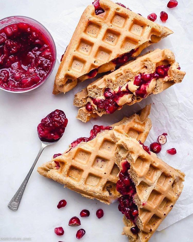 Crispy and Light Waffle Sammies