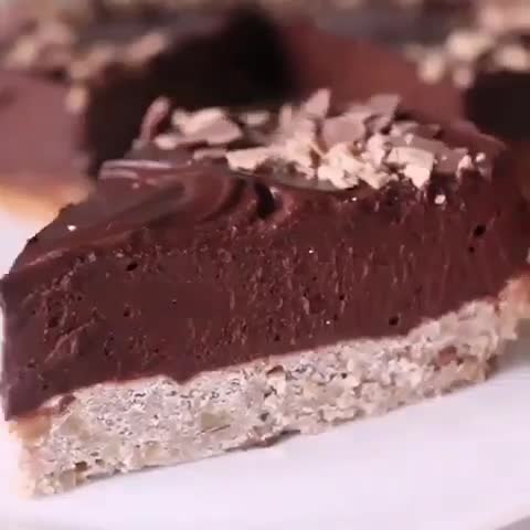 Avocado Chocolate Mousse Cake