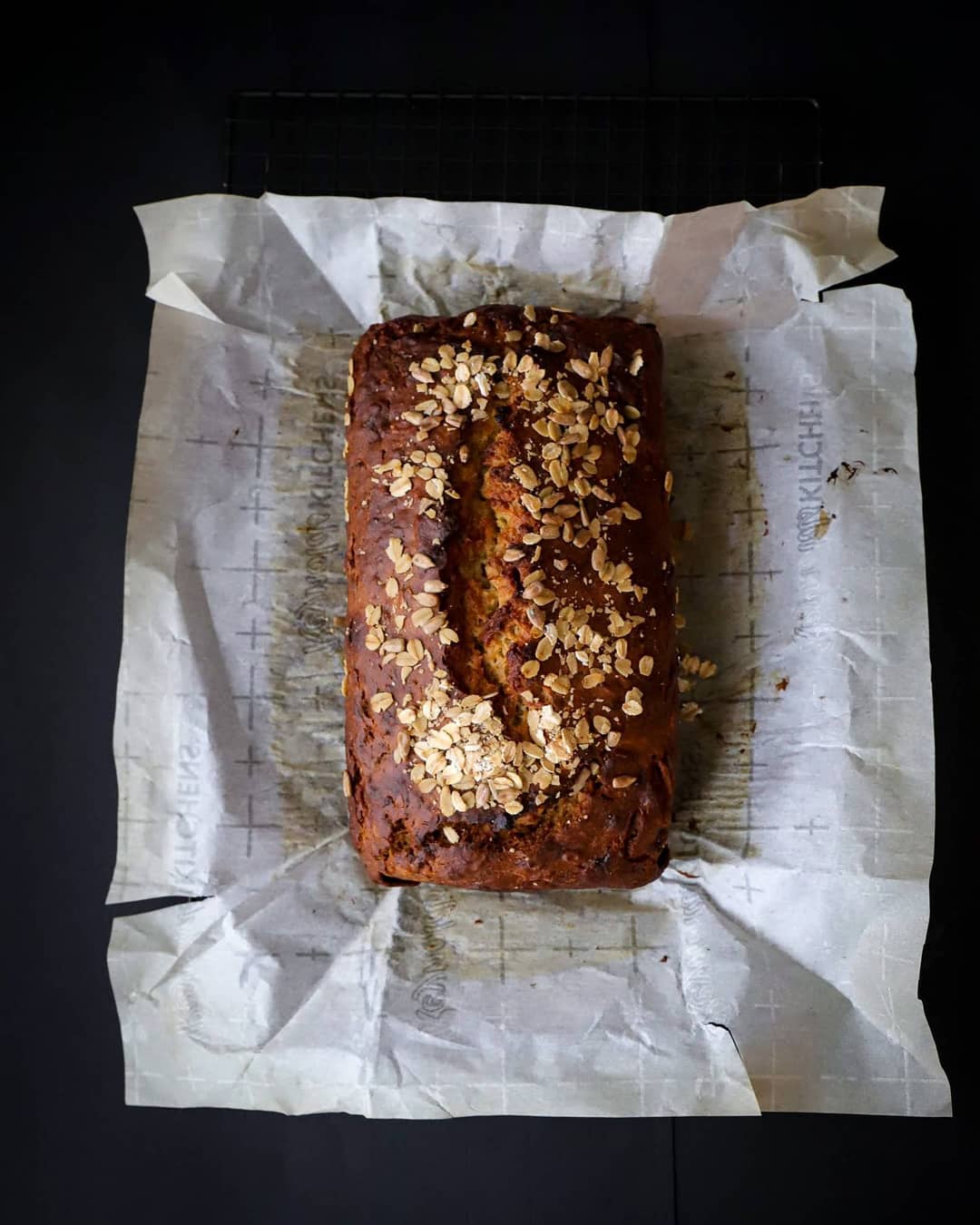 Homemade Plantain Bread with Seeds and Coconut