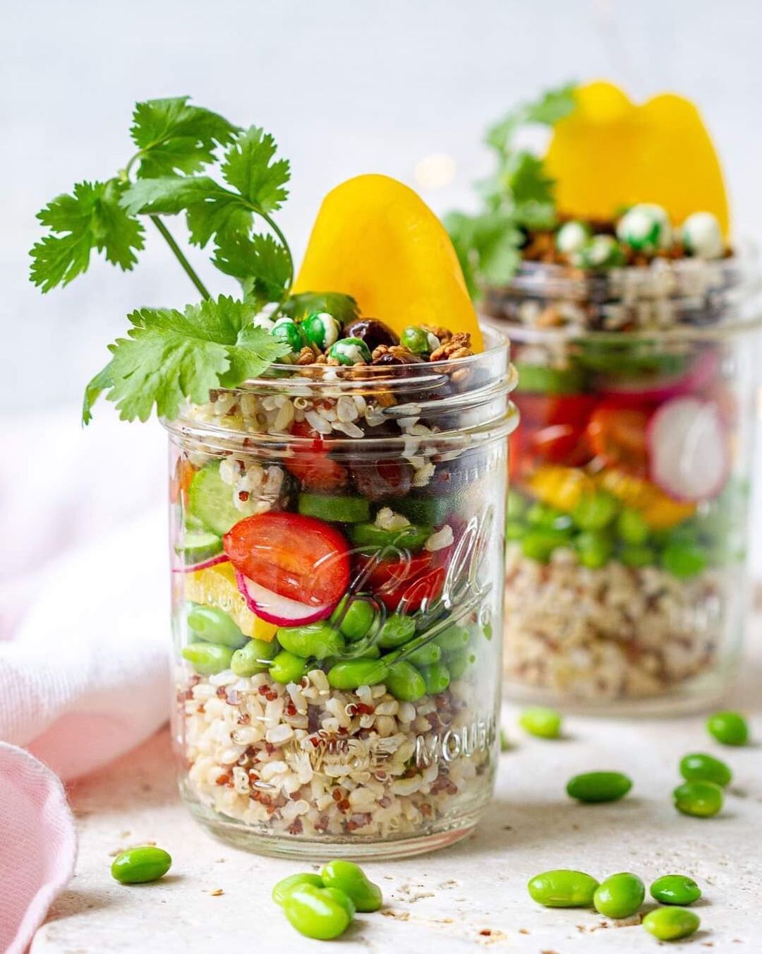 Mason Jar Quinoa Salad
