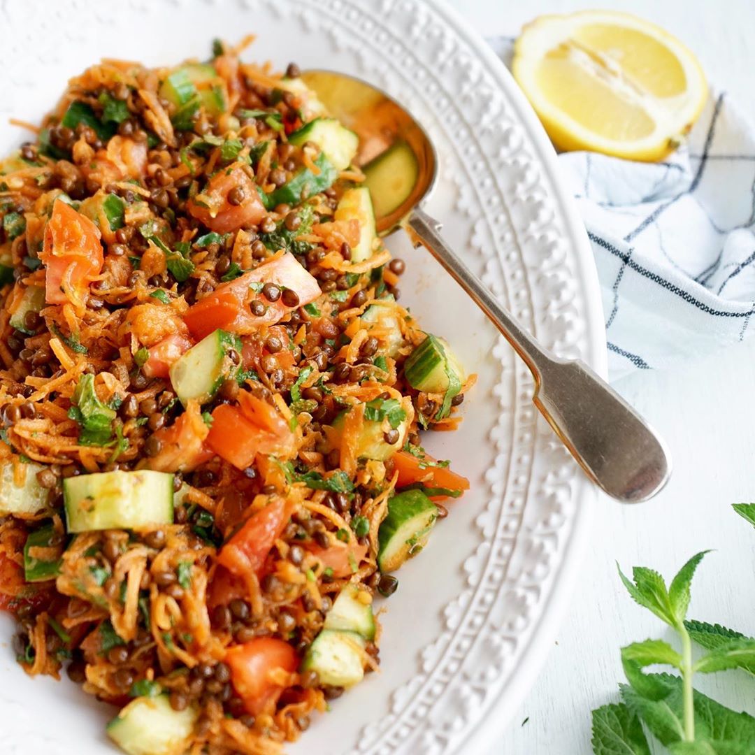 Spring Lentil Salad