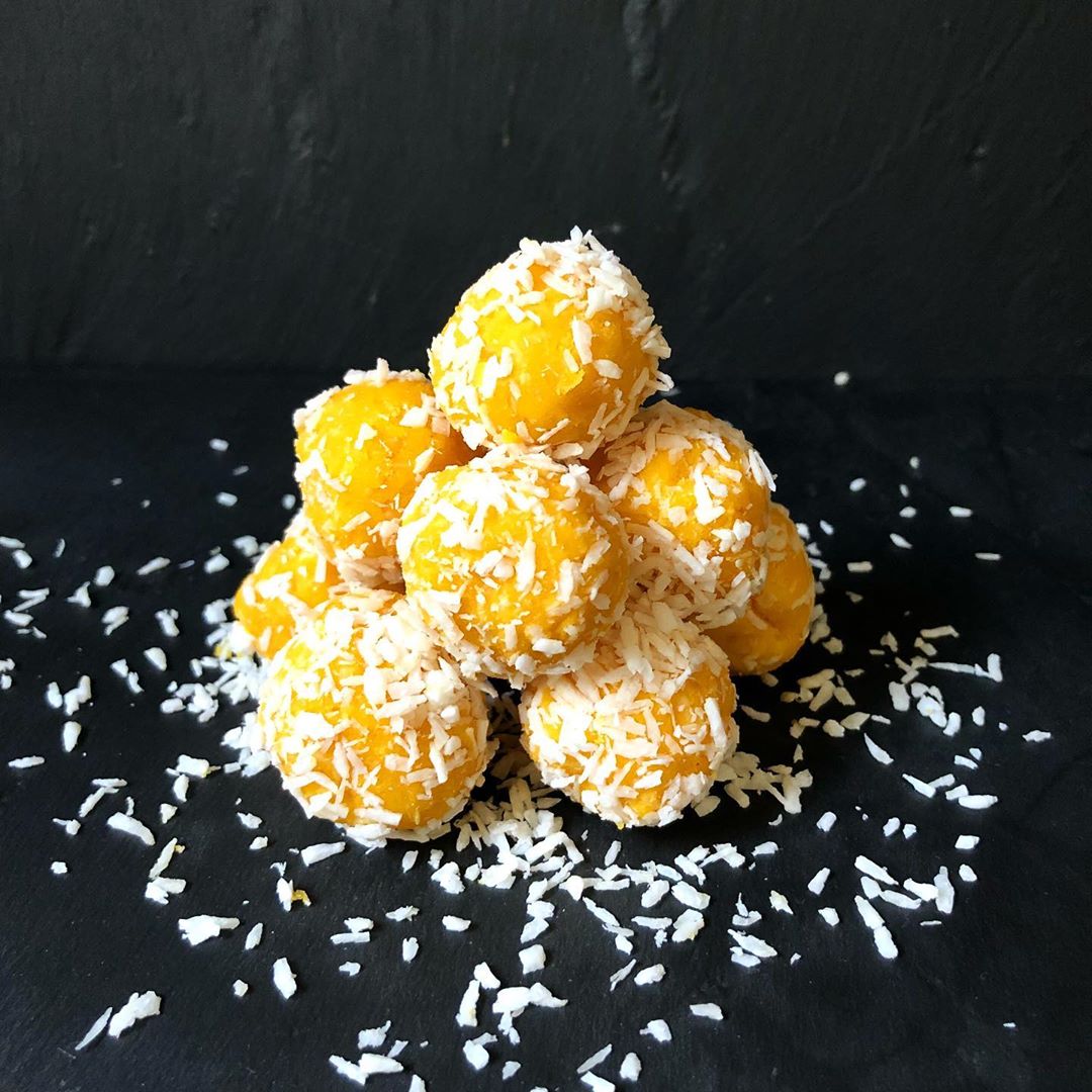 Mango and Coconut Balls