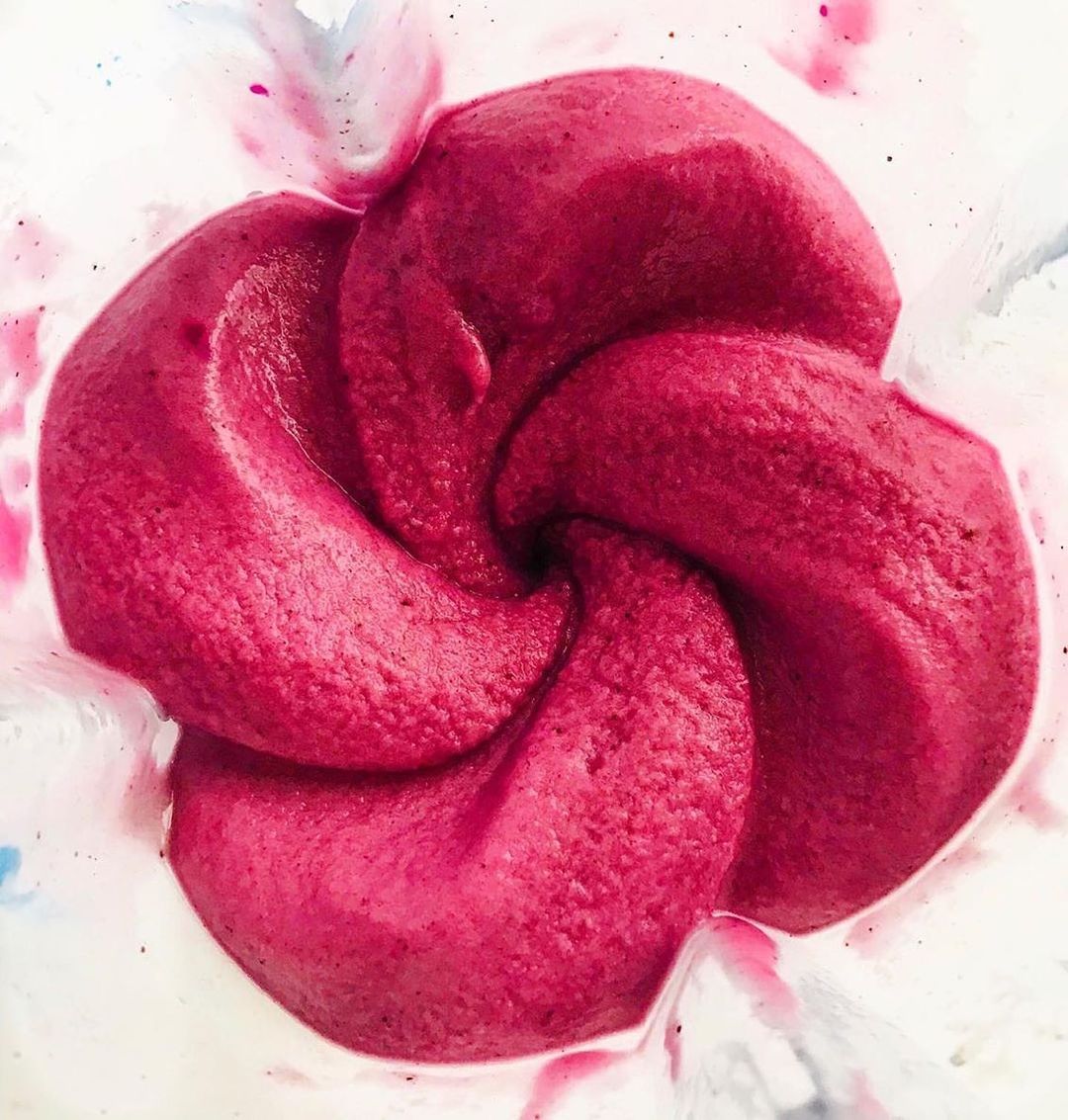 Brightest Raspberry Sorbet Smoothie with Coconut