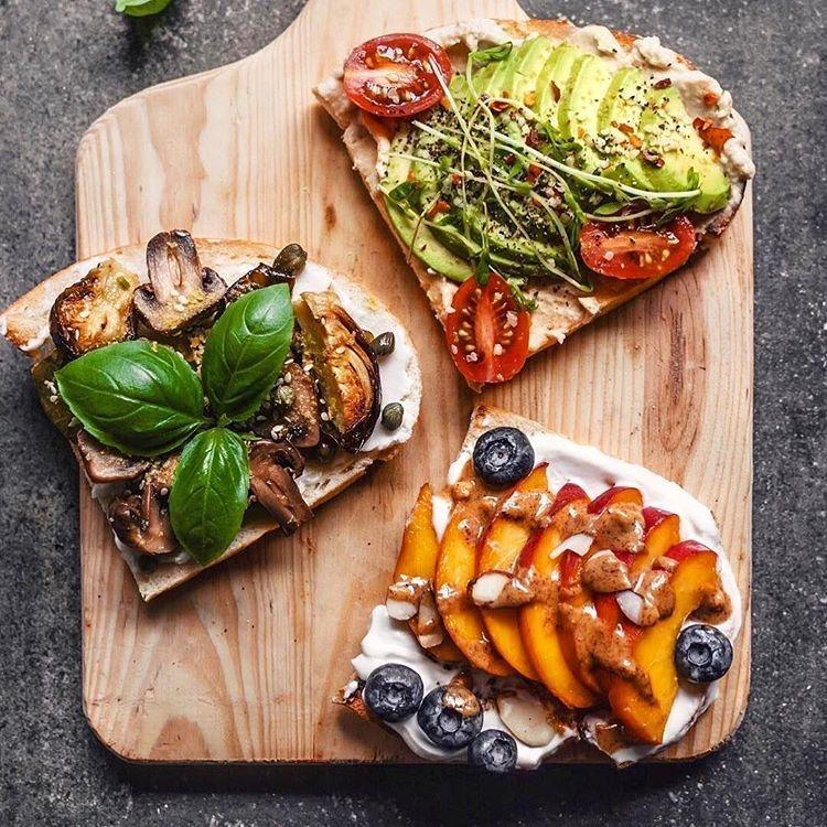 Vegan Breakfast Toast Variations