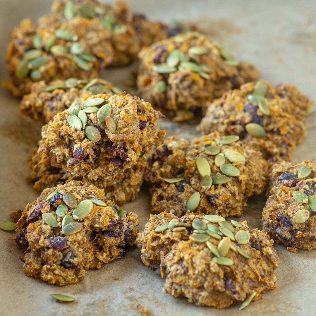 Carrot Cake Breakfast Cookies