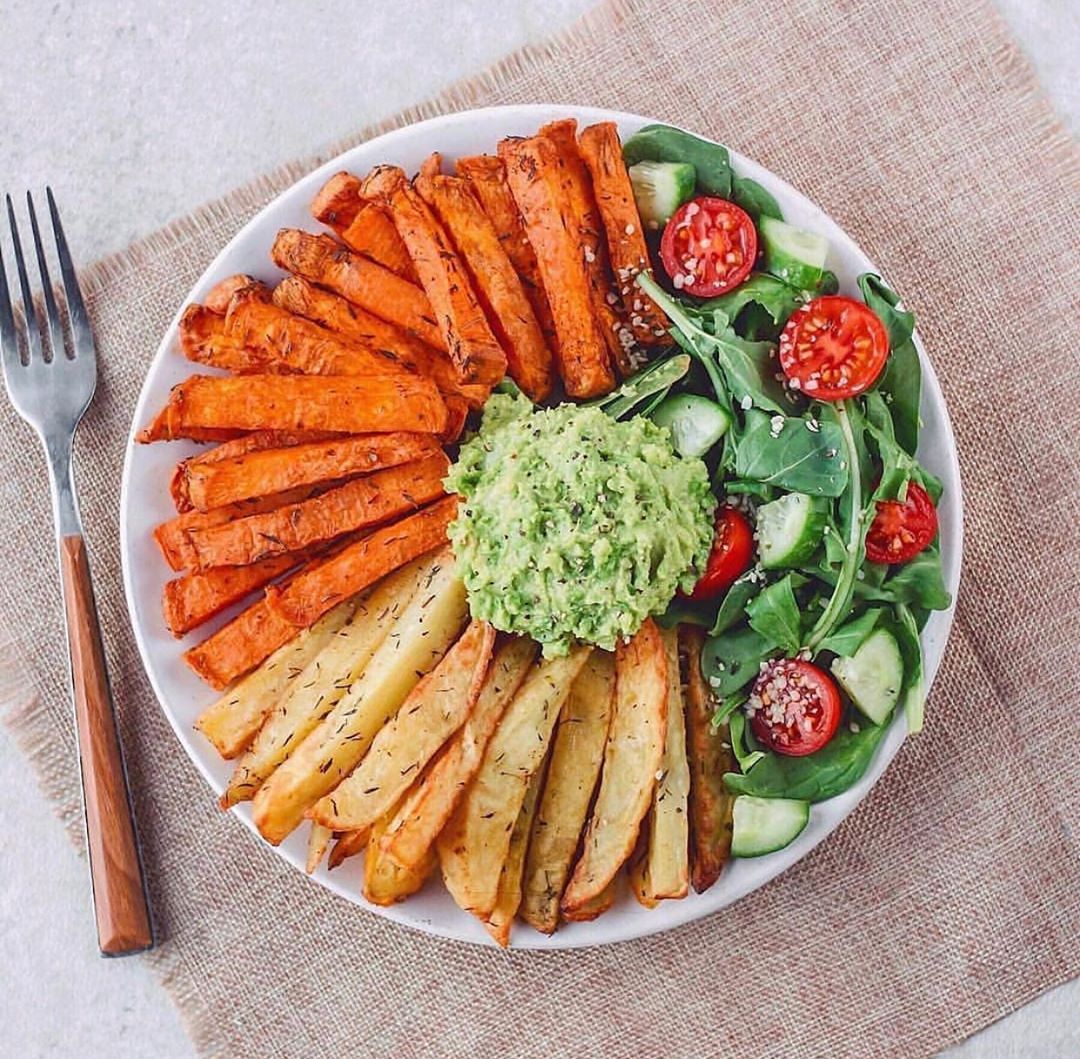 Oil-Free Baked Potato Fries