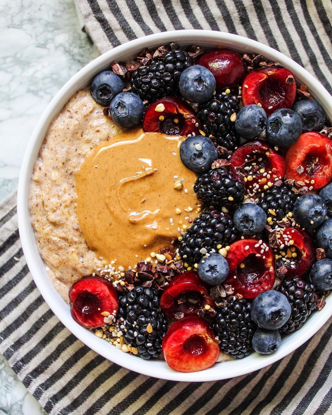 Cardamom Oats with Banana and Almond Milk