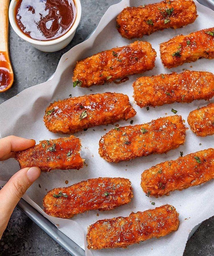 Baked Barbecue Tofu Tenders