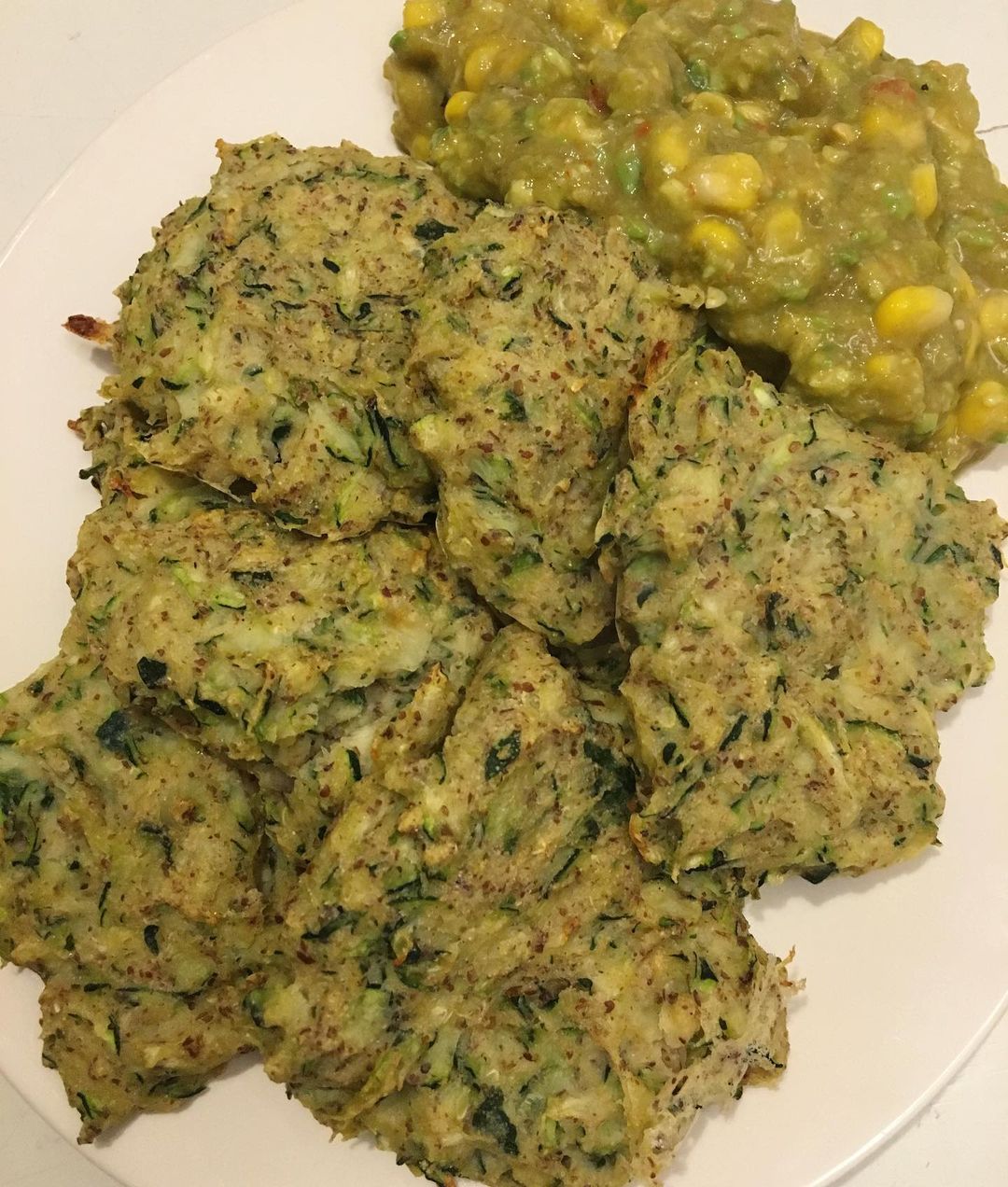 Chickpea Zucchini Fritters