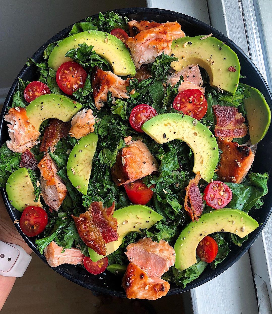 Salmon Blt Salad