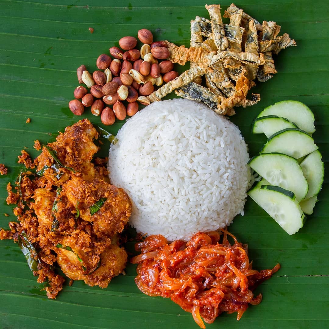 Vegan Malaysian Nasi Lemak Coconut Rice