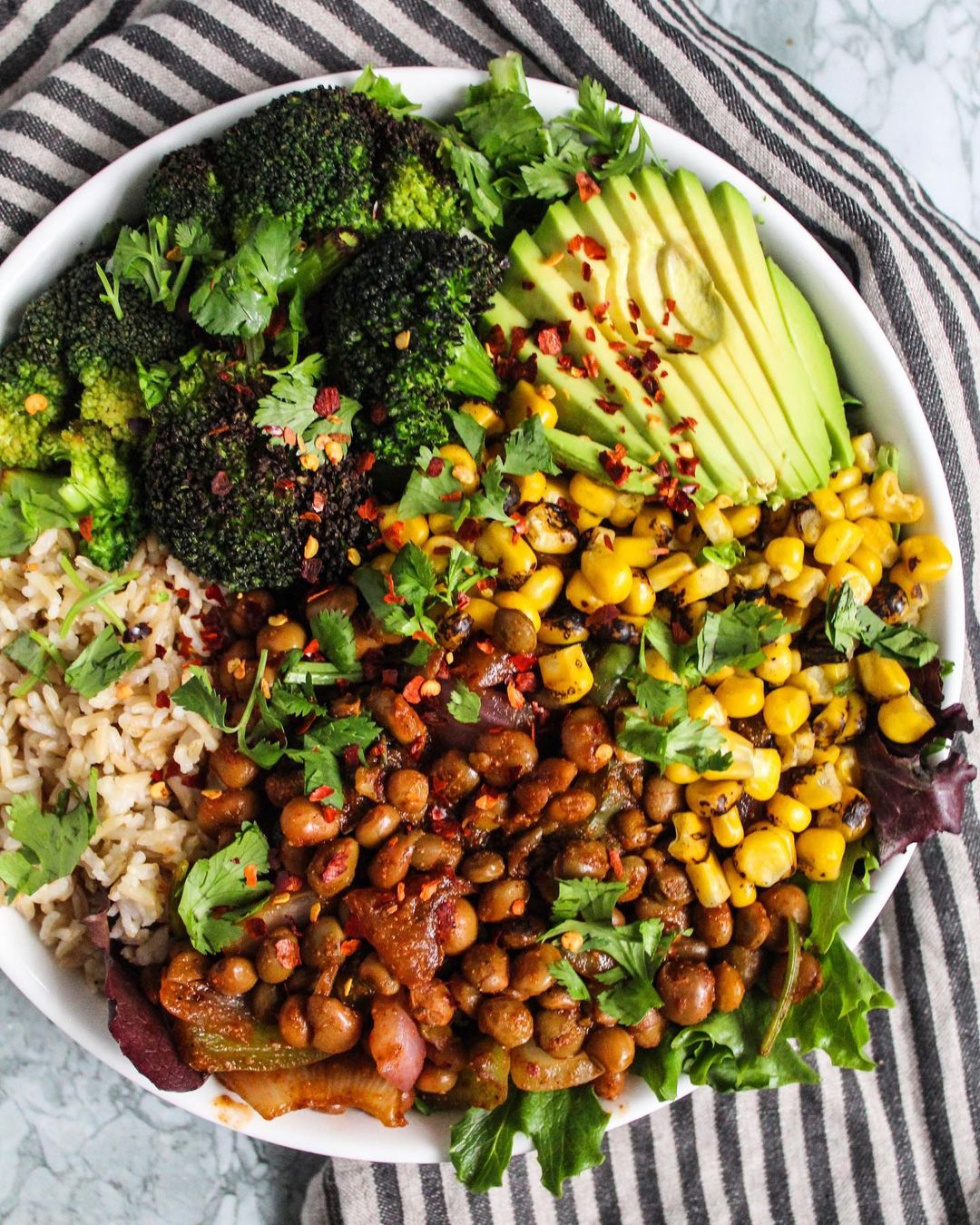 Quick Pigeon Peas with Vegetables and Spices