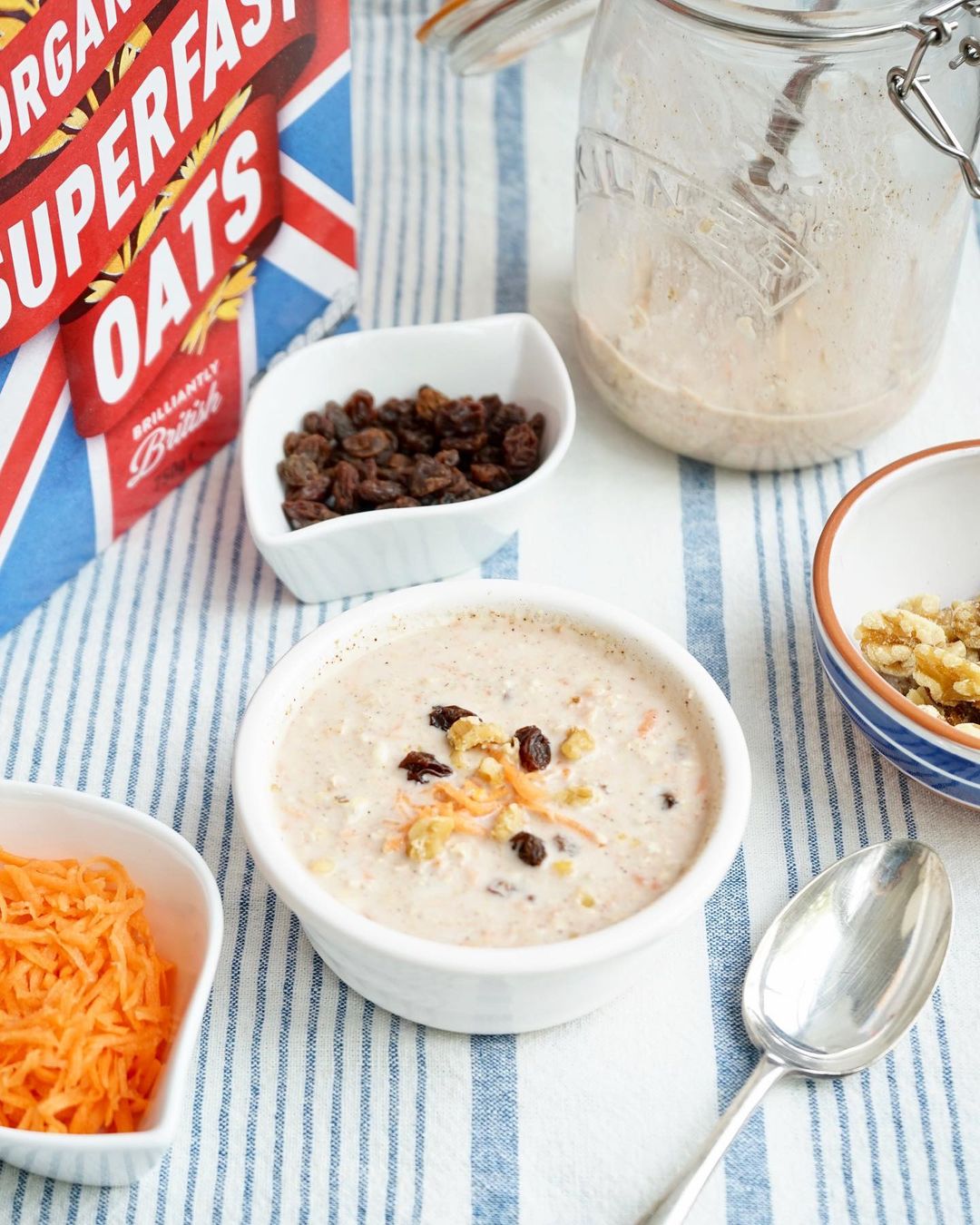 Carrot Cake Overnight Oats