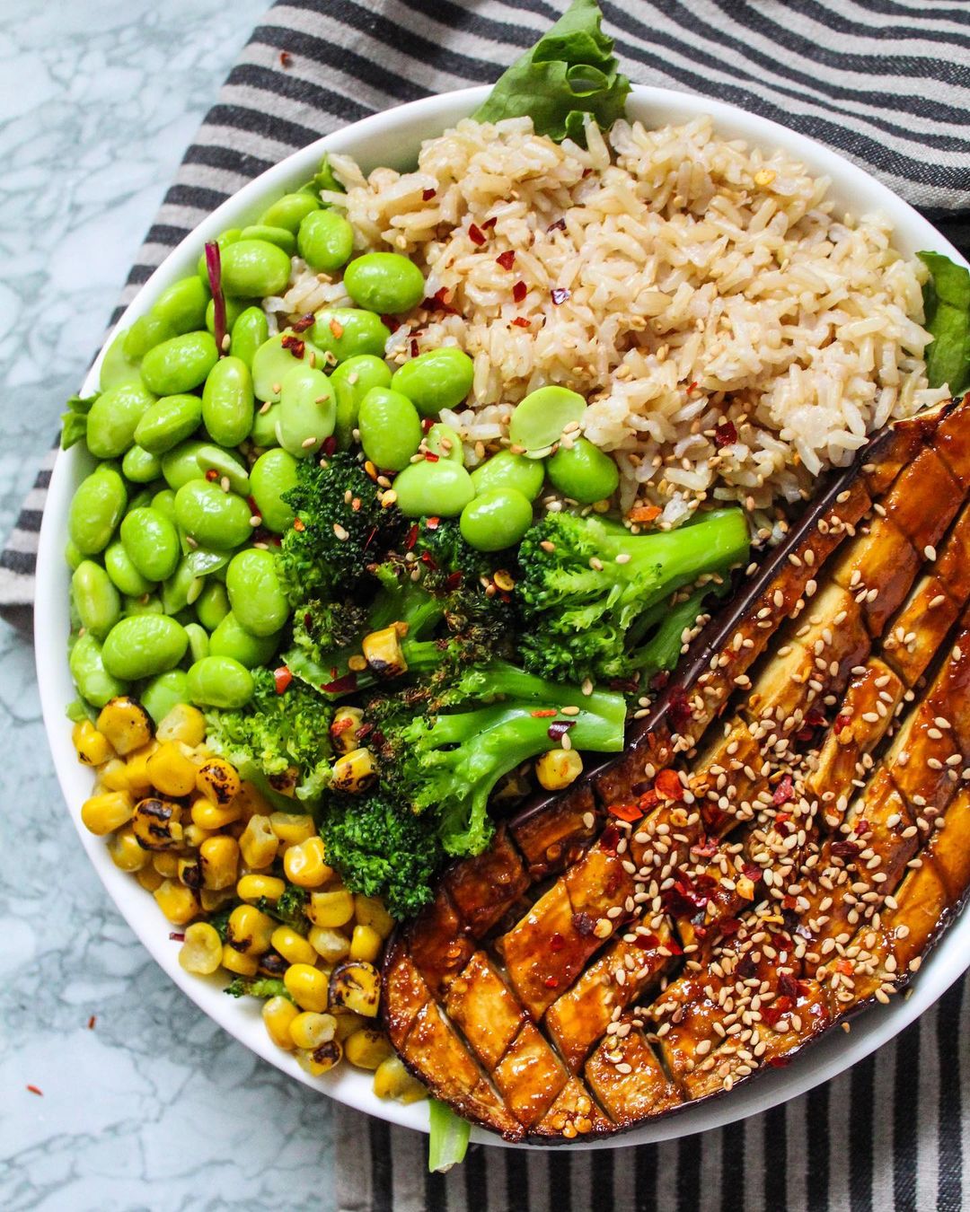 Miso Glazed Eggplant