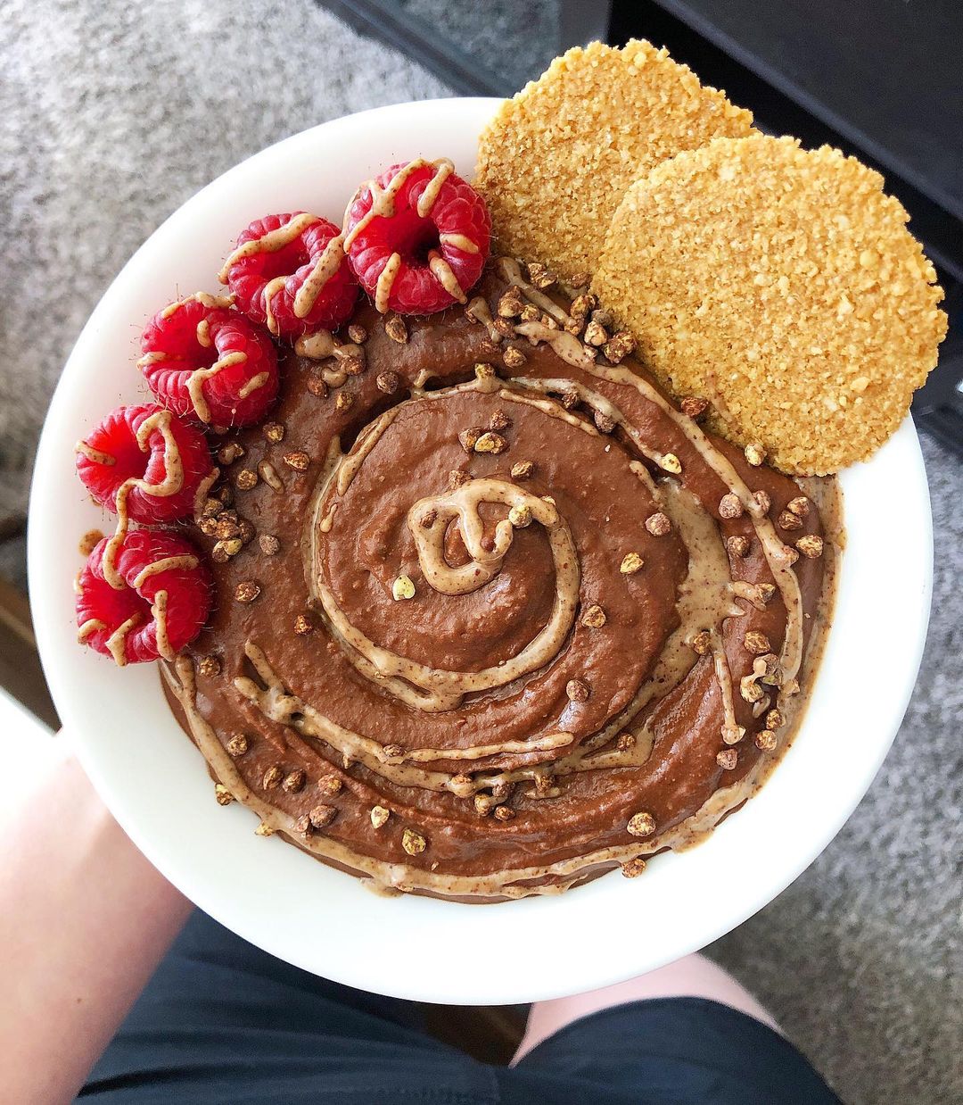 Cacao Sweet Potato Smoothie