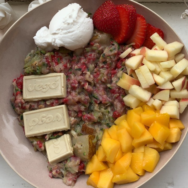 Courgette Baked Oats