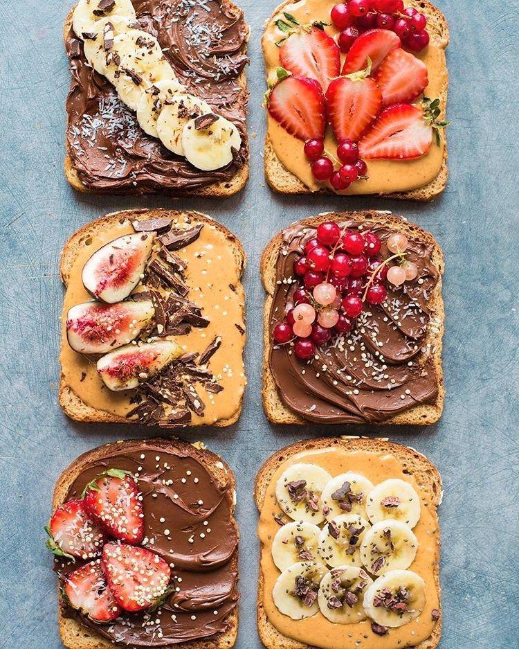 Breakfast Idea: Toast 6 Ways