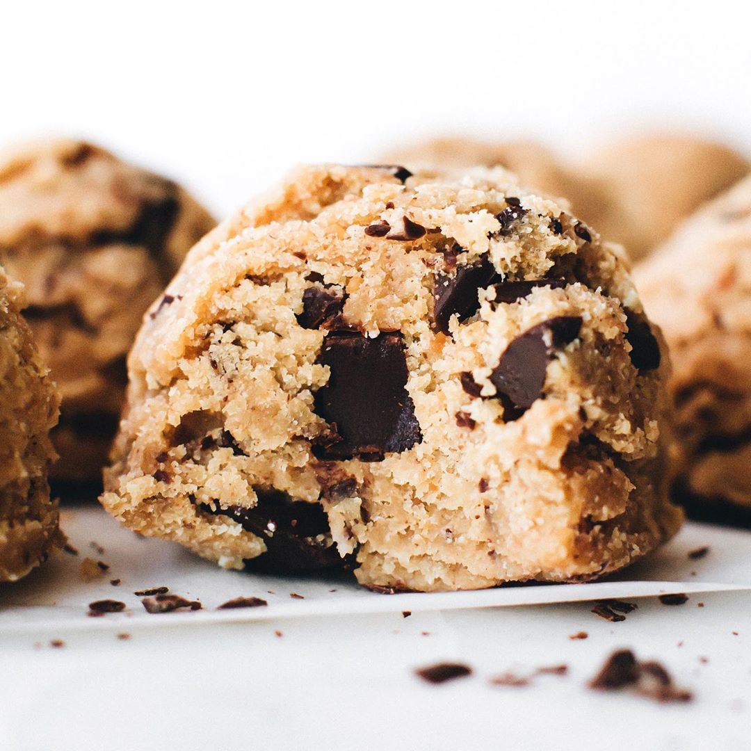 Vegan Gluten-Free Cookie Dough Balls