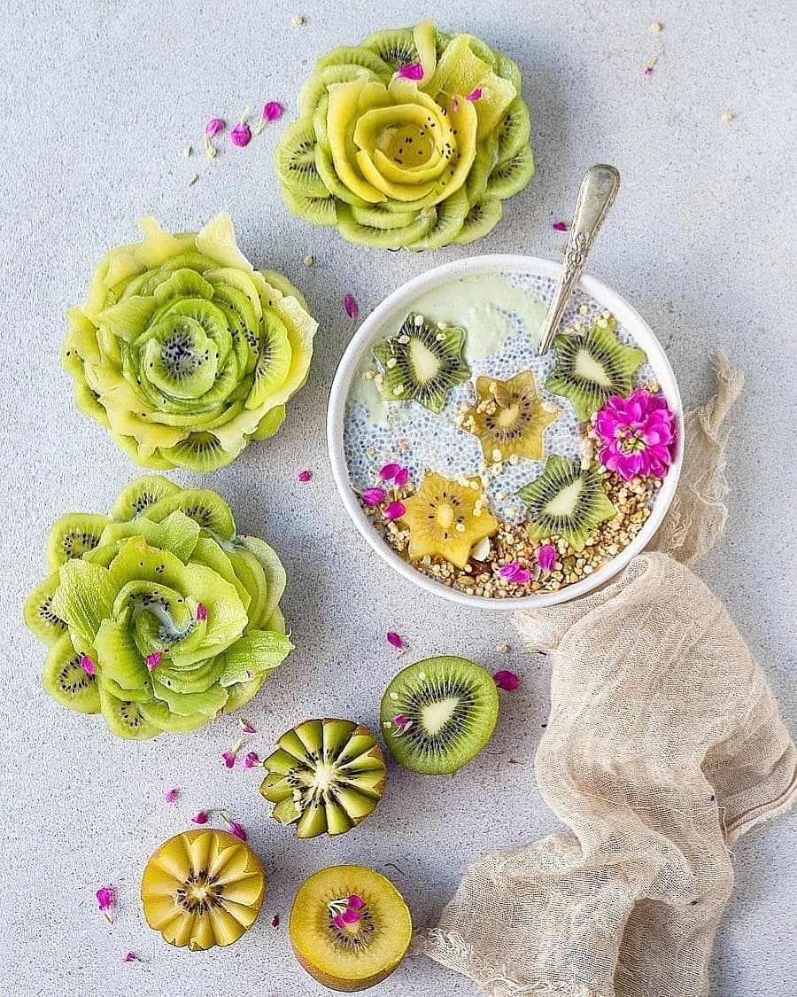 Kiwifruit Chia Pudding Delight