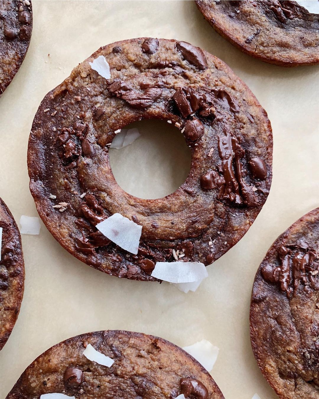 Chocolate Banana Bread Protein Donuts