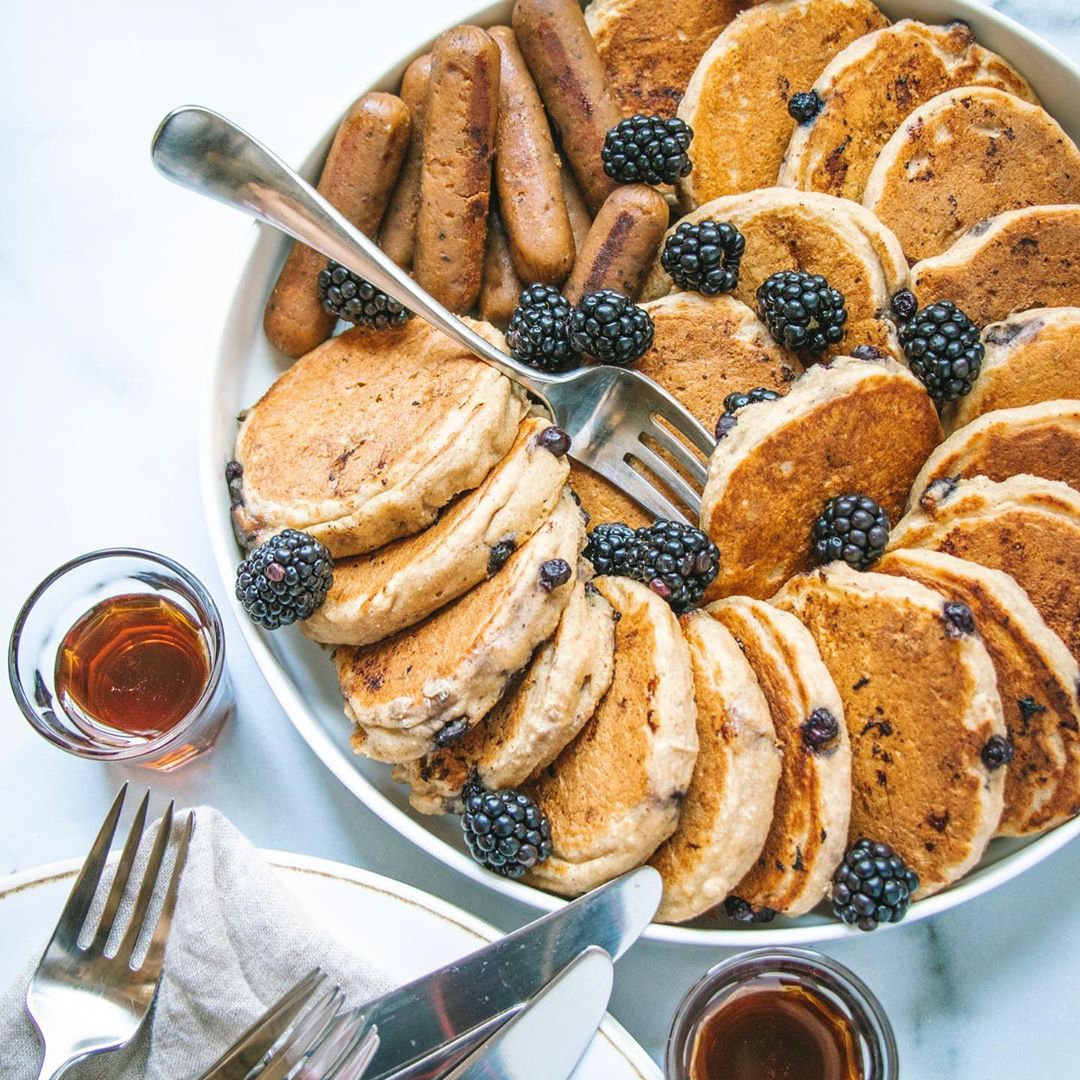 Easy Vegan Blender Pancakes