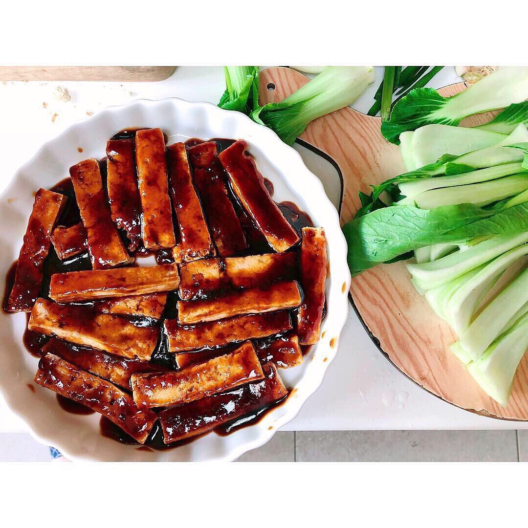Sharing My Tofu Teryaki Stirfry