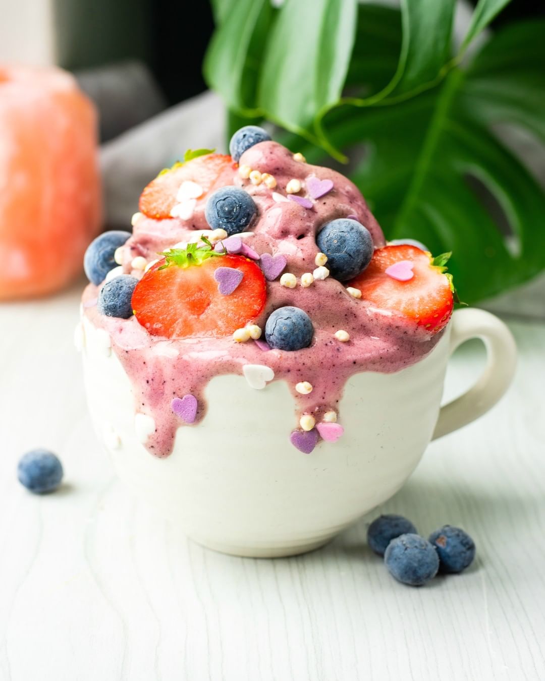 Delicious Acai Nicecream with Bananas