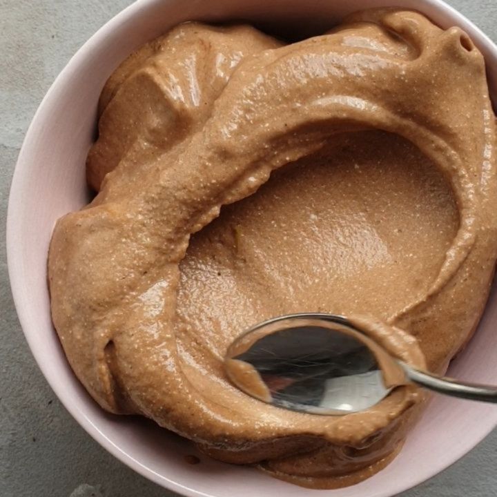 Mocha Nice Cream with Bananas and Protein
