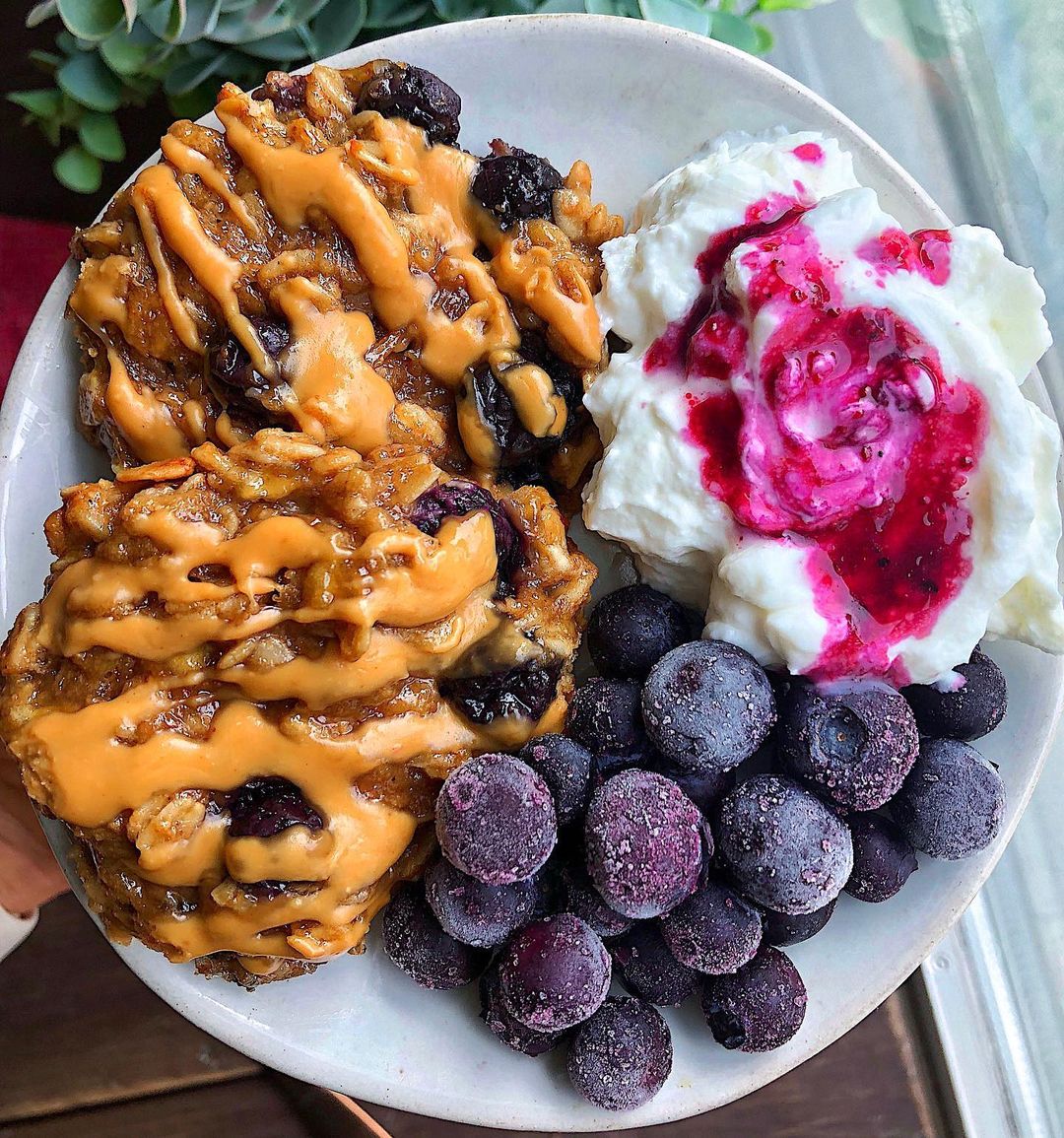 Easy Plant-Based Blueberry Breakfast Cookies