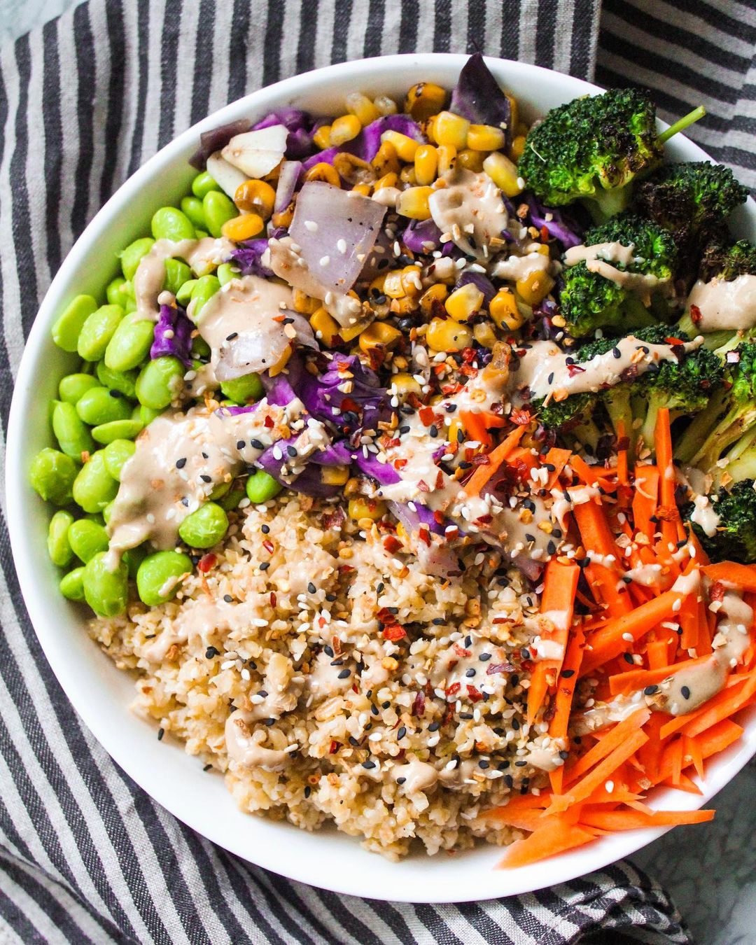 Simple Tahini Sauce with Lemon and Garlic