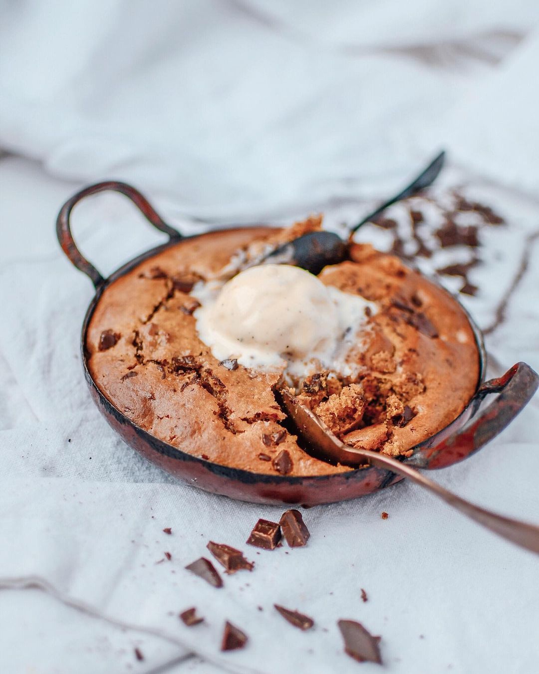 Protein Cookie Skillet