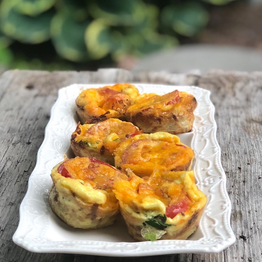 Quick Gluten Free Egg Potato Muffins