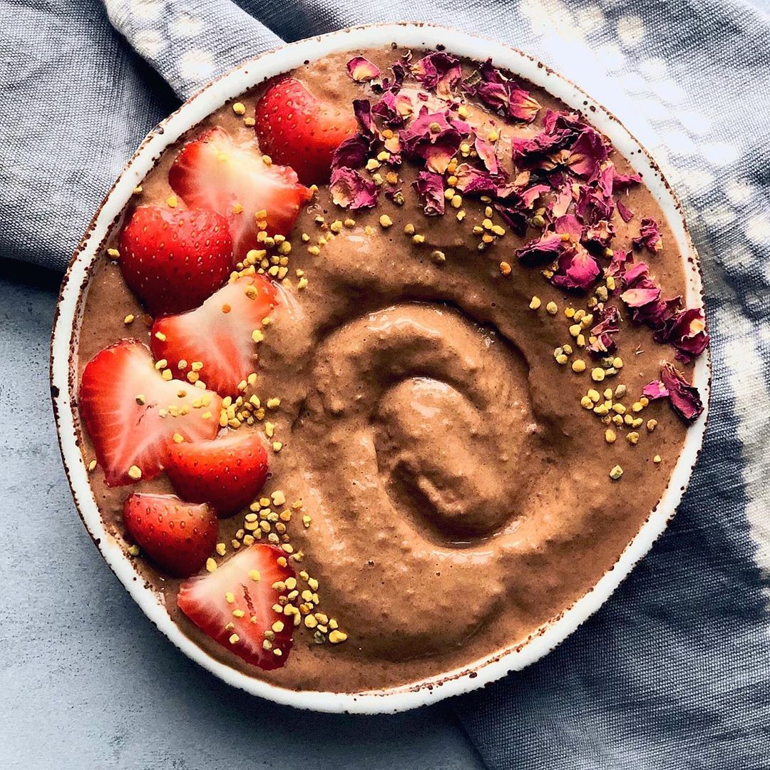 My Favorite Chocolate Sweet Potato Smoothie