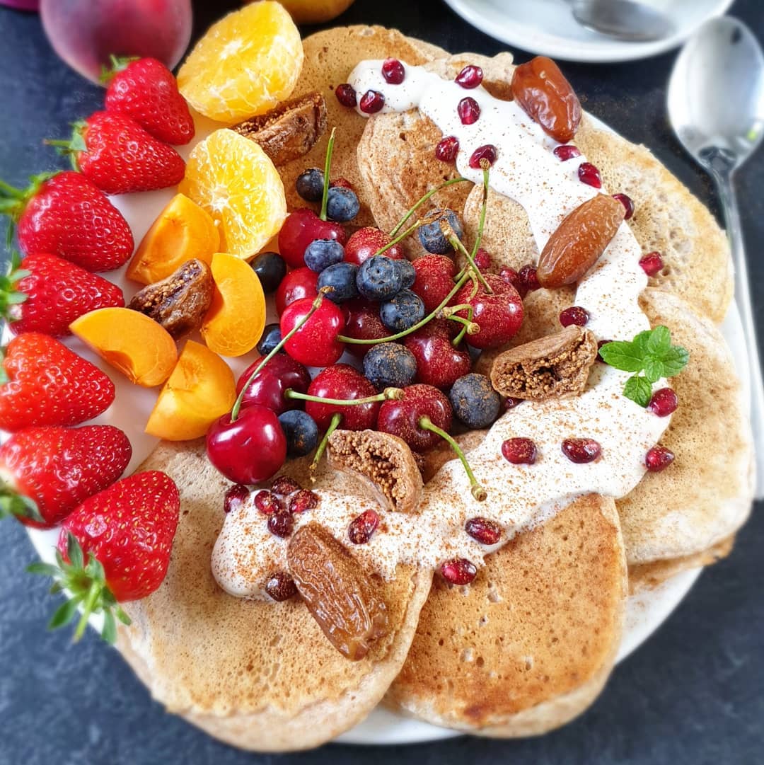 Wholemeal Butter Milk Pancakes