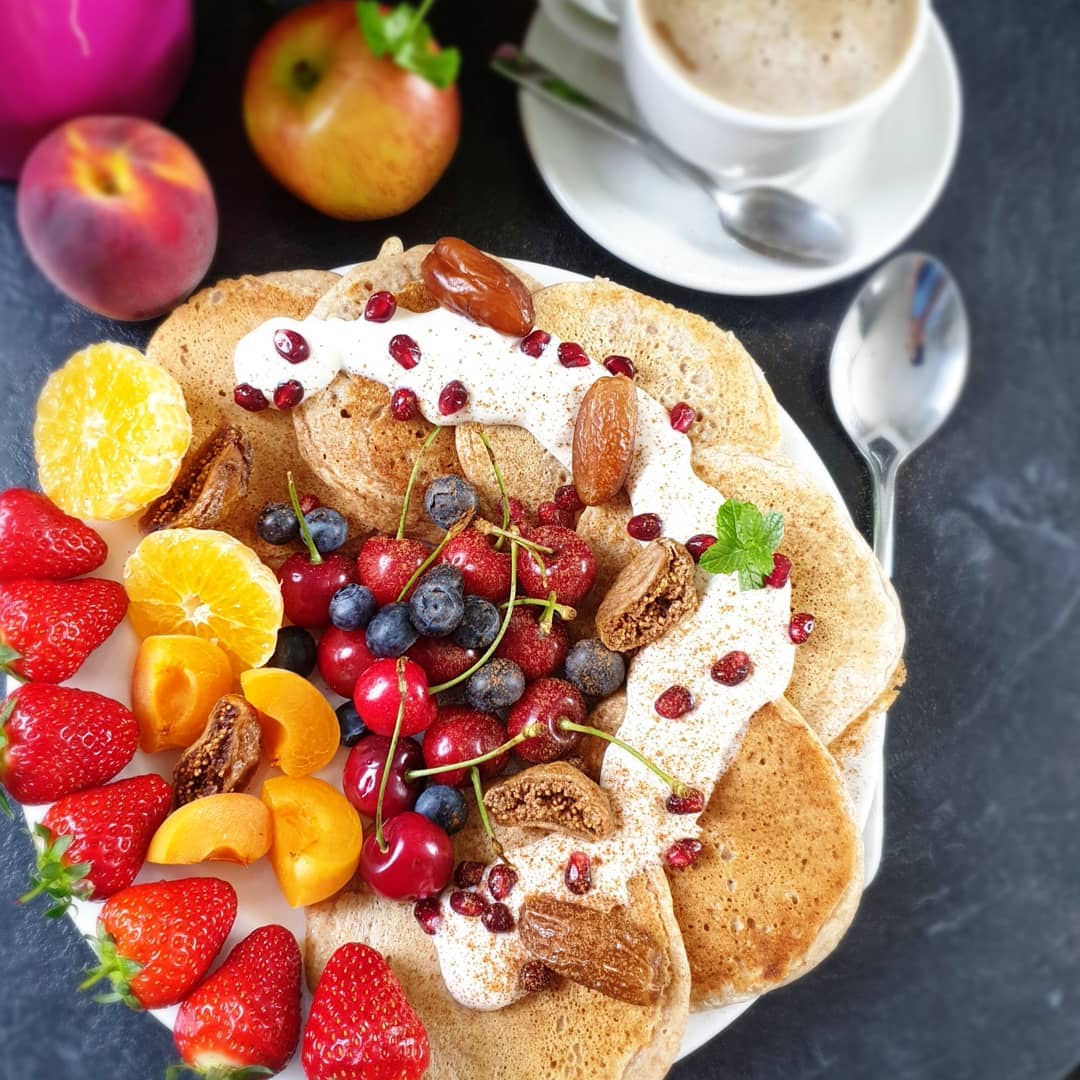 Wholemeal Butter Milk Pancakes