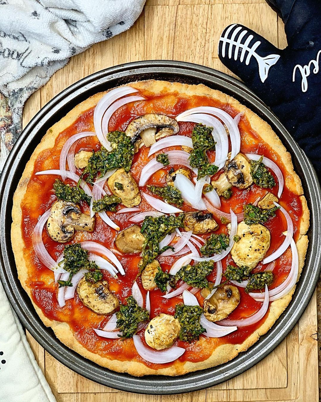 Vegan Gluten-Free Sourdough Pizza Crust