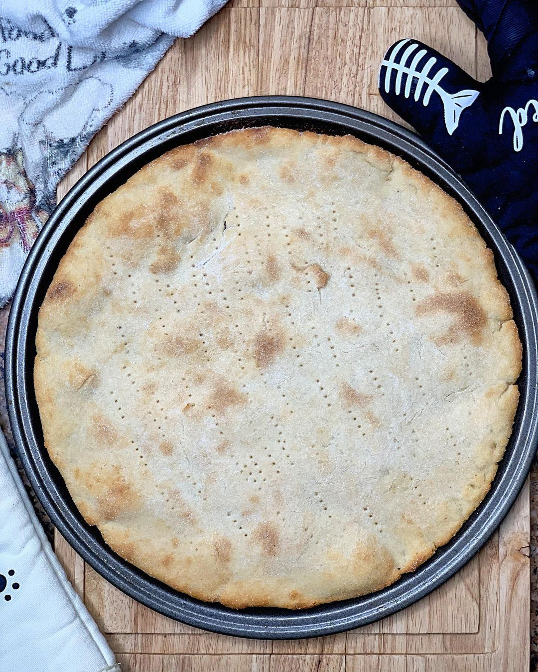 Vegan Gluten-Free Sourdough Pizza Crust