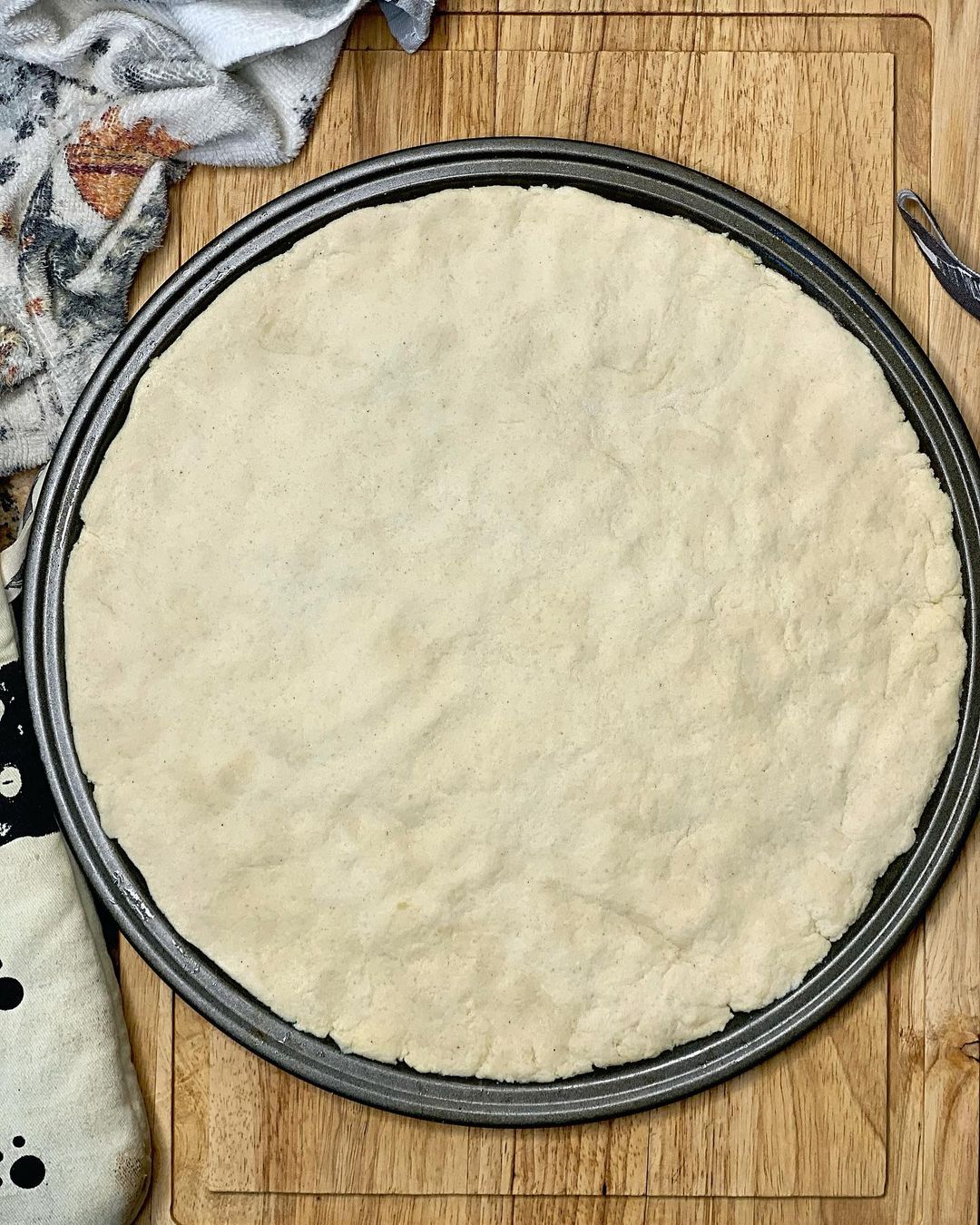 Vegan Gluten-Free Sourdough Pizza Crust