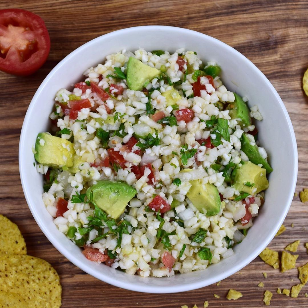 No-Cook Vegan Cauliflower Ceviche