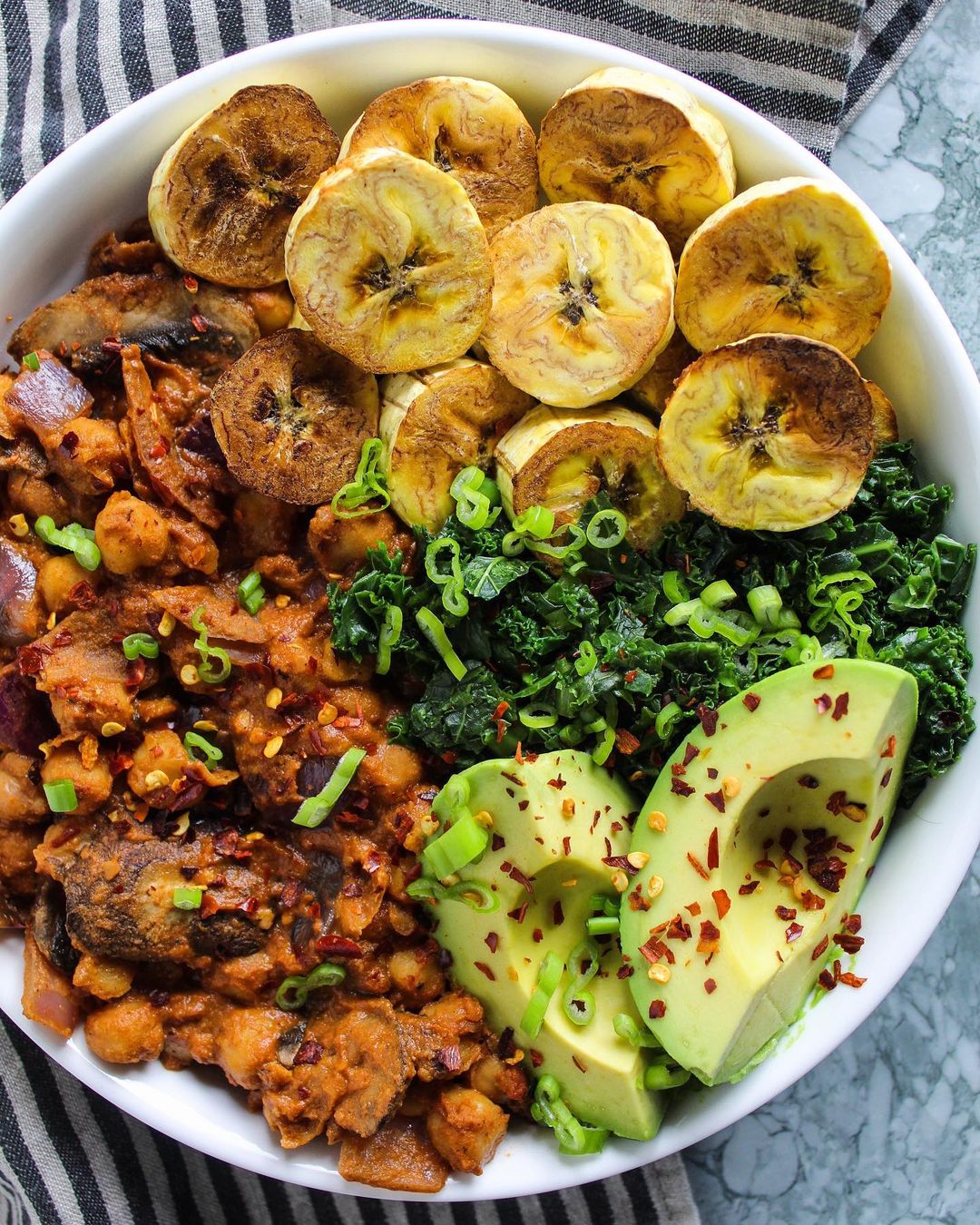 Quick Chickpea Stew with Tahini and Spices