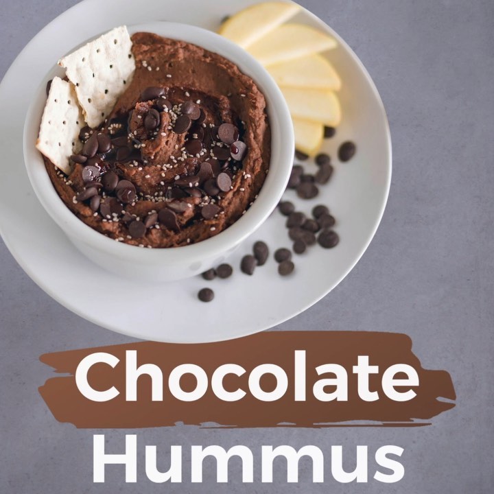 Vegan Chocolate Hummus with Dates