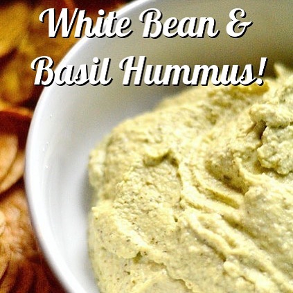 Copycat White Bean and Basil Hummus