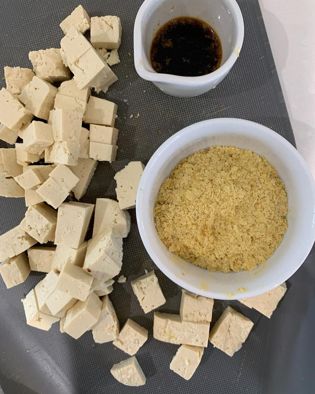 Cheesy Tofu Bites Quick Snack Option