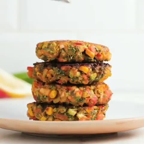 Vegan Broccoli and Sweetcorn Fritters